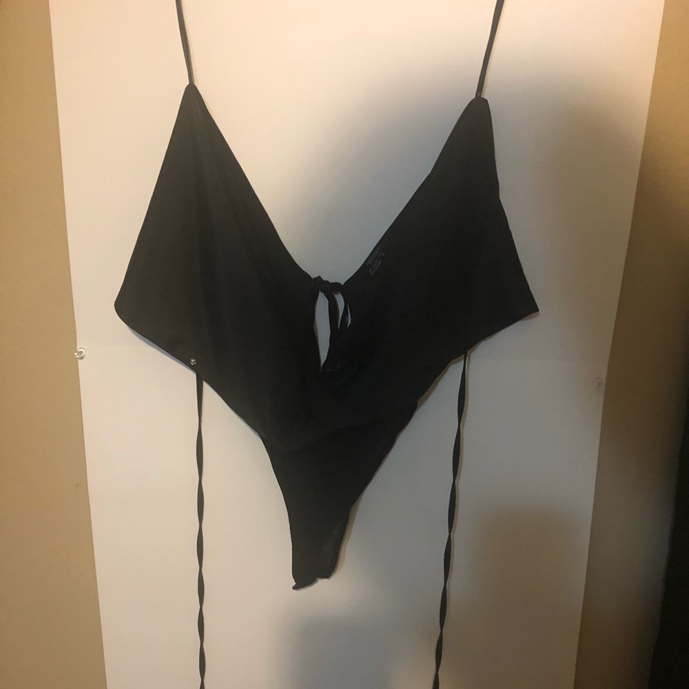 Forever 21 Black one piece, Worn Once.